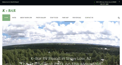 Desktop Screenshot of kbarrvresort.com